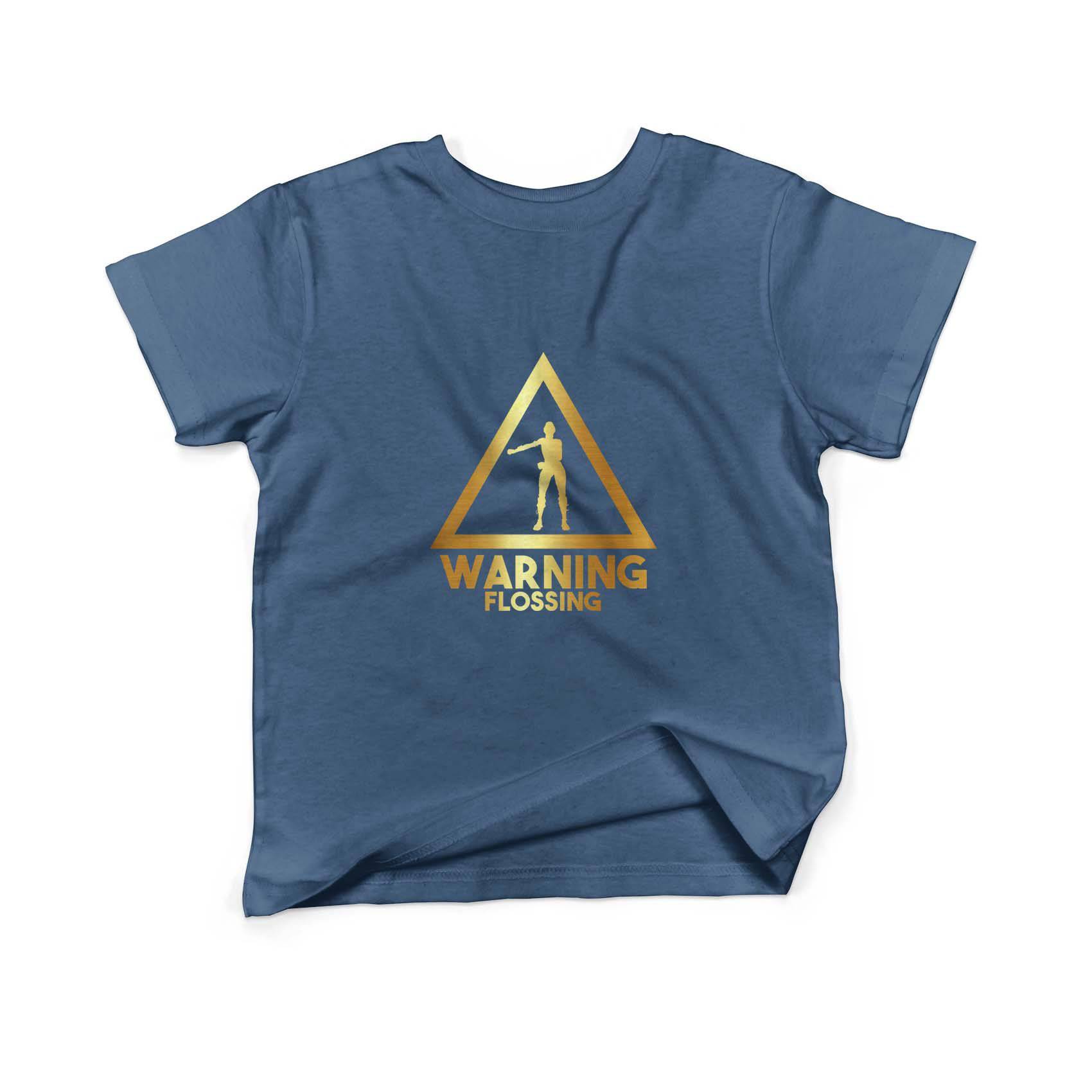 Epic Label Tshirt Warning Flossing T-Shirt Enfant
