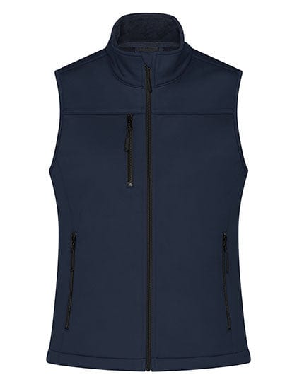Epic Label Vestes & Bodywarmer James+Nicholson Jn1169 Gilet Softshell Pour Femme Recyclé