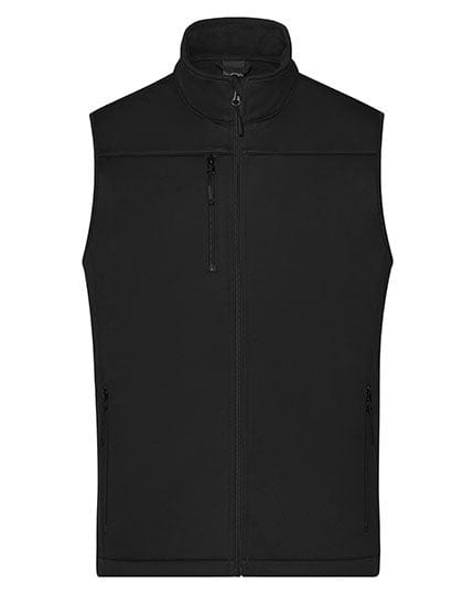 Epic Label Vestes & Bodywarmer James+Nicholson Jn1170 Gilet Softshell Homme Recyclé