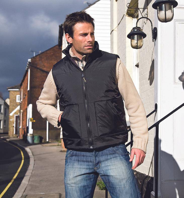 Epic Label Vestes & Bodywarmer Result R044X Polaired Lined Bodywarmer