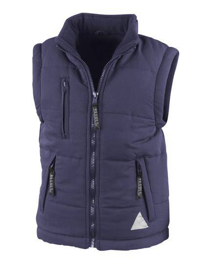 Epic Label Vestes & Bodywarmer Result R088J Junior Ultra Padded Bodywarmer