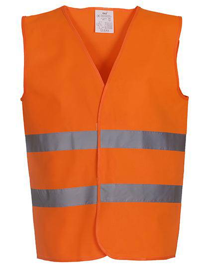 Epic Label Vestes & Bodywarmer Yoko Hvw102 Hi Vis 2 Bands Waistcoat