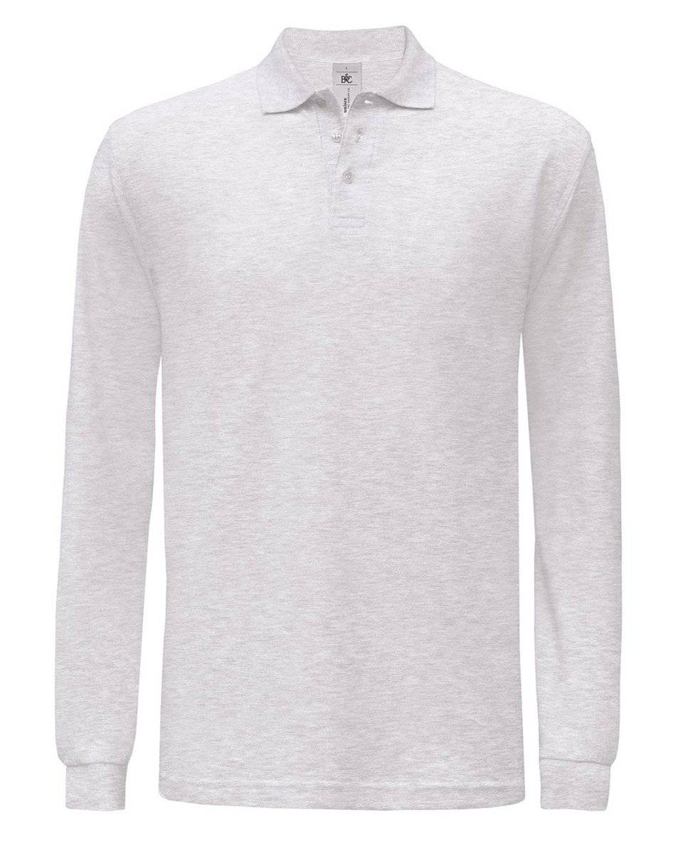 Epic Label Polo Polo B&C Safran Manche Longue